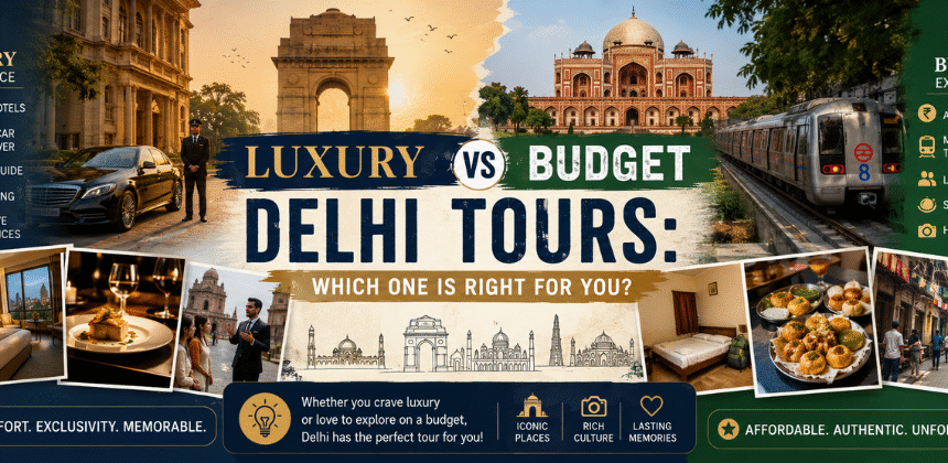 Luxury vs Budget Delhi Tours: Which One is Right for You?