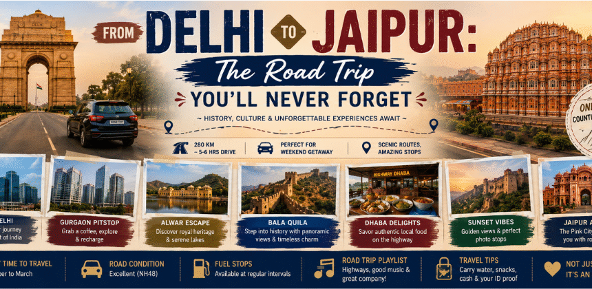 From Delhi to Jaipur: The Road Trip You’ll Never Forget