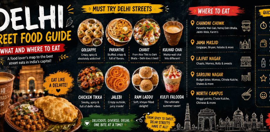 Delhi Street Food Guide: What and Where to Eat